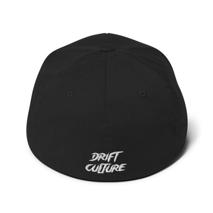 Drift Culture Flexfit Cap White